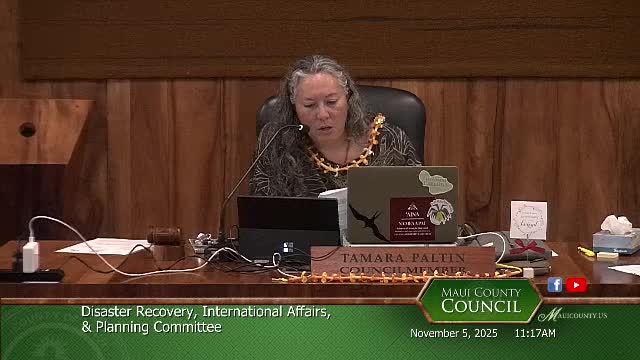 Maui committee pauses Hoʻonani Village zoning after legal, planning and infrastructure concerns