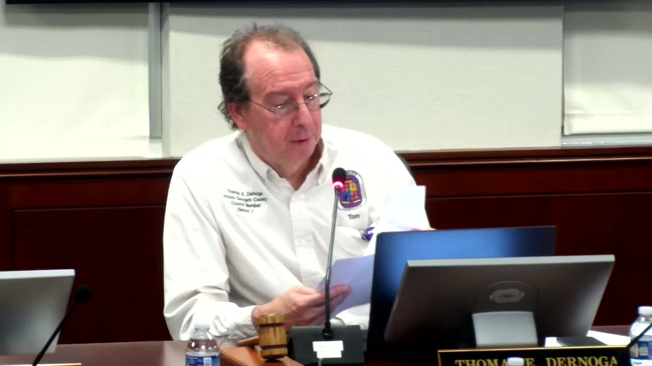 PHED Committee backs resolution to position Prince George’s County for creative industry investment