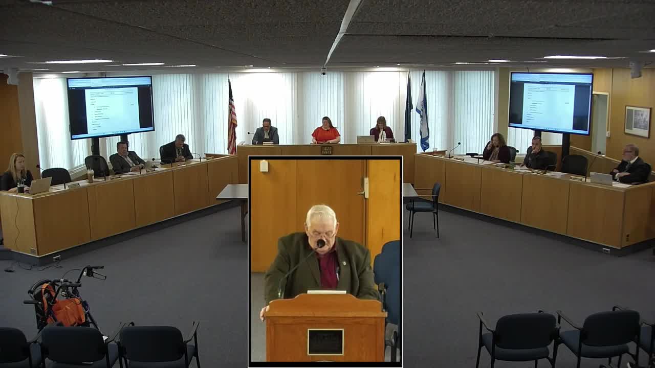 Resident urges clearer county budget book layout and higher broadband targets during public comment