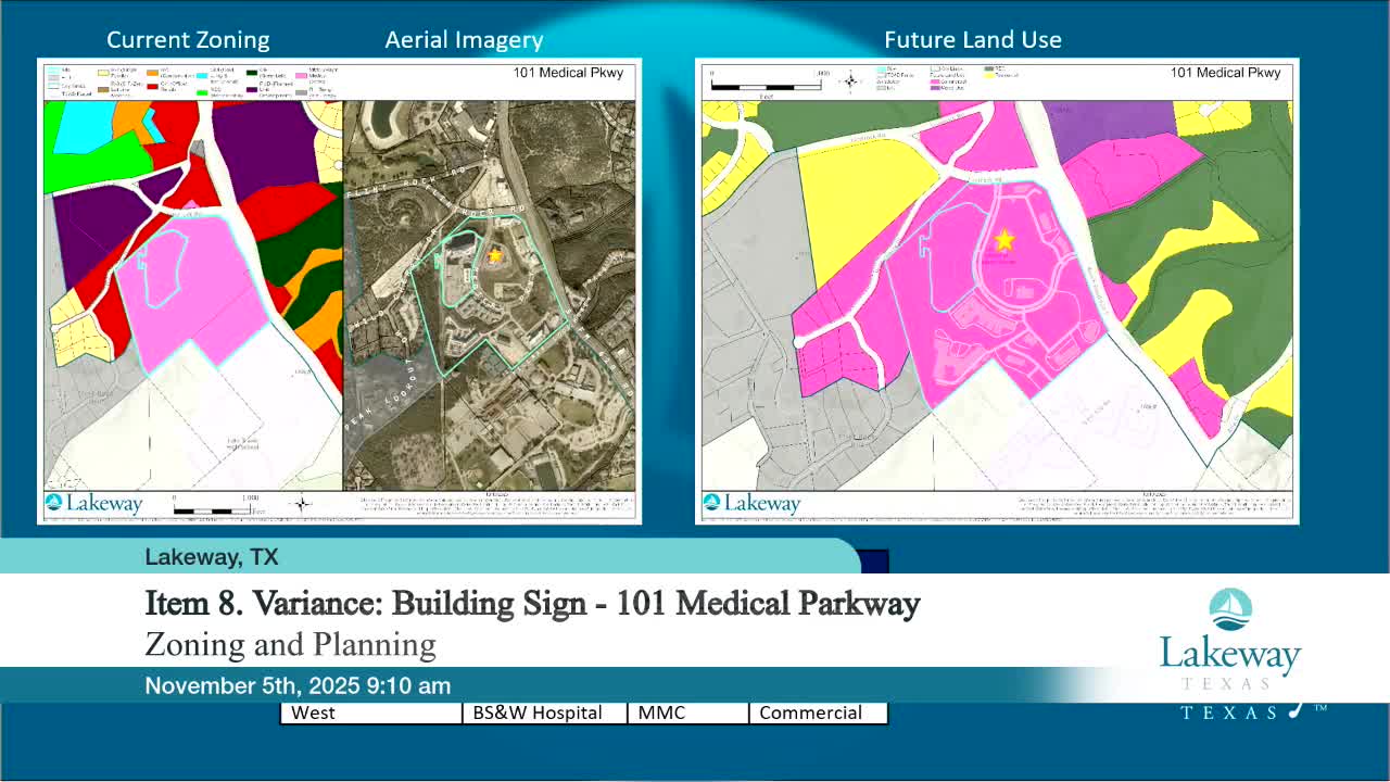 ZAPCO approves medical-center sign, denies oversized High 5 rooftop sign; postpones Crunch Fitness SUP