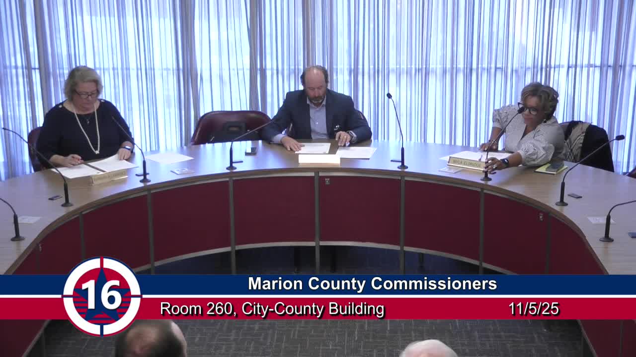 Marion County to review memorandum to host National Association of Counties conference in July 2028; vote set for Nov. 18