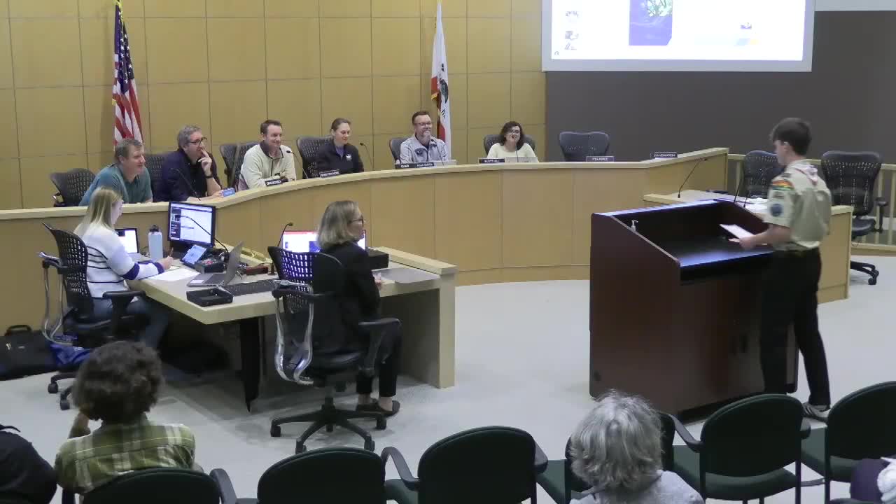 Belmont honors Eagle Scout Luke Williams for Waterdog Park tire‑cleaning station renovation