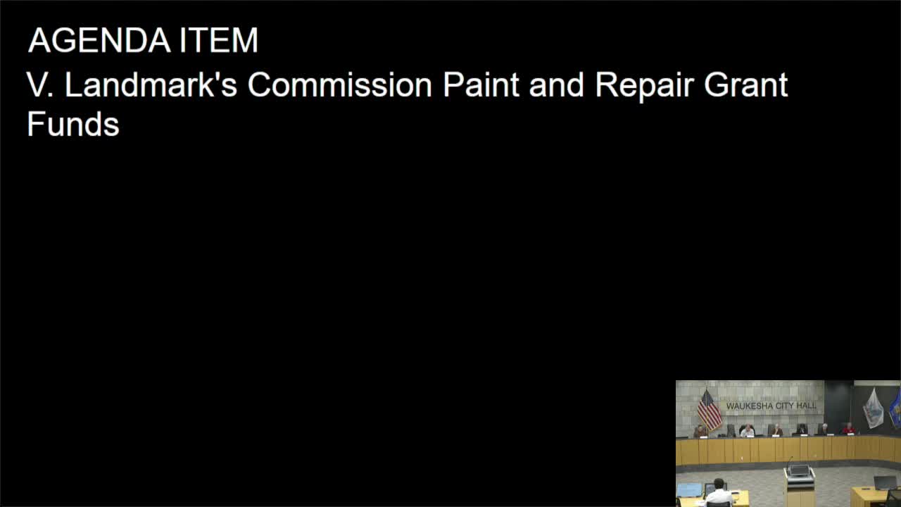 Landmarks Commission approves $3,000 roof-and-gutter grant for Harter House, reallocates $932 to West College Avenue siding project