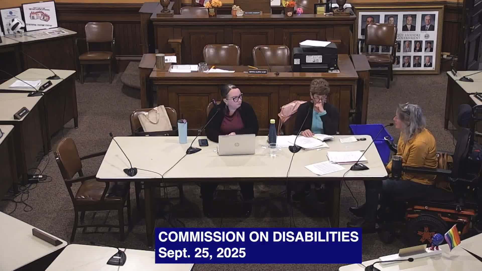 Holyoke disability commission approves city Zoom account to improve access