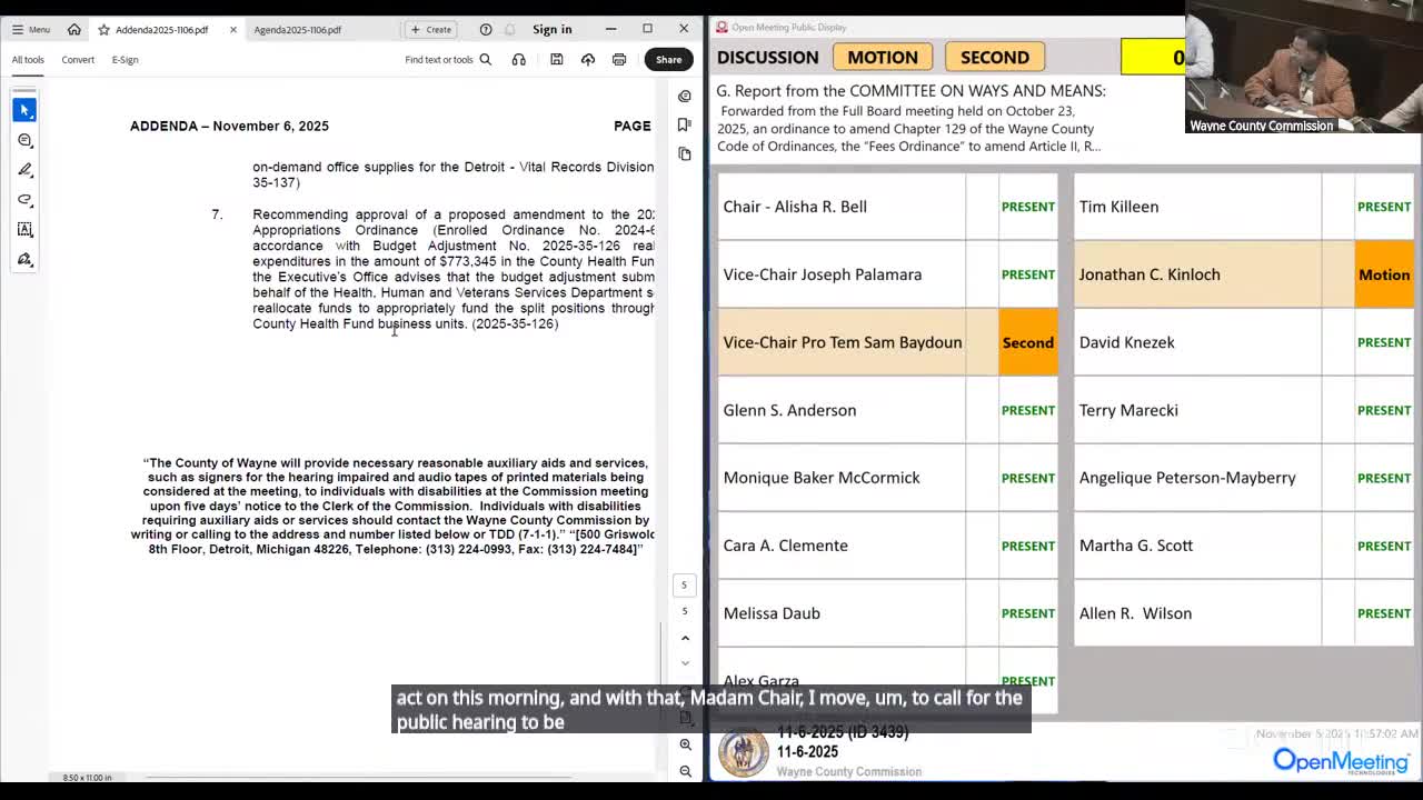 Wayne County adopts Register of Deeds fee increases after decades without change
