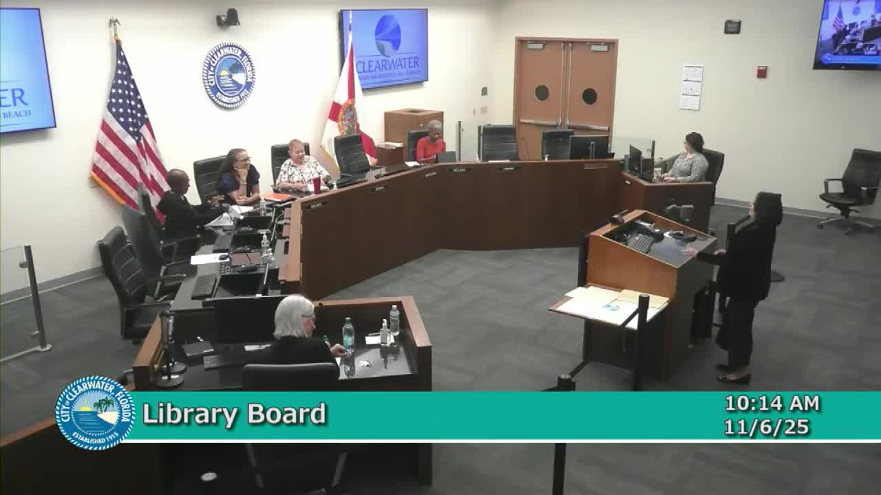 City clerk proposes consolidating Clearwater library, parks and environmental advisory boards into single "Community Resiliency and Leisure Services" board