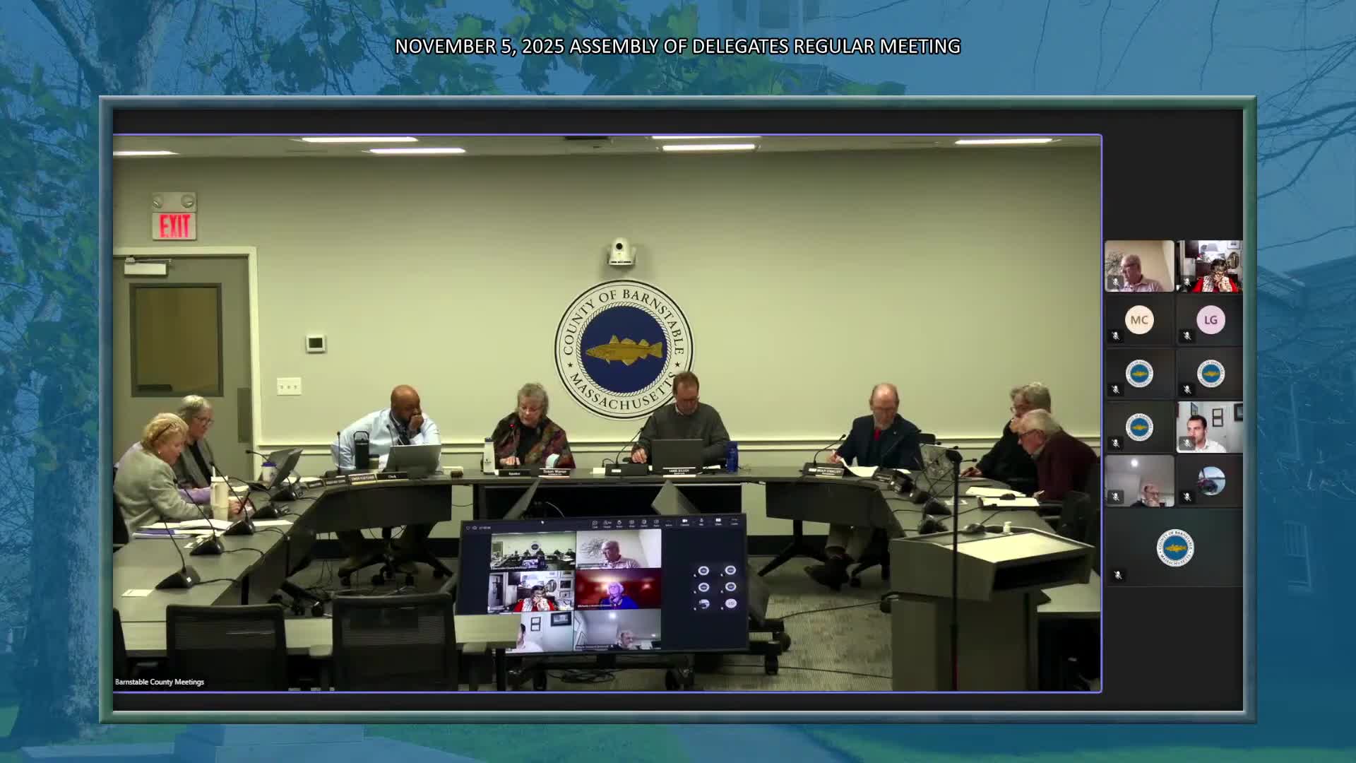 Delegates review draft transfer-fee framework; committee urges town consultations and more analysis