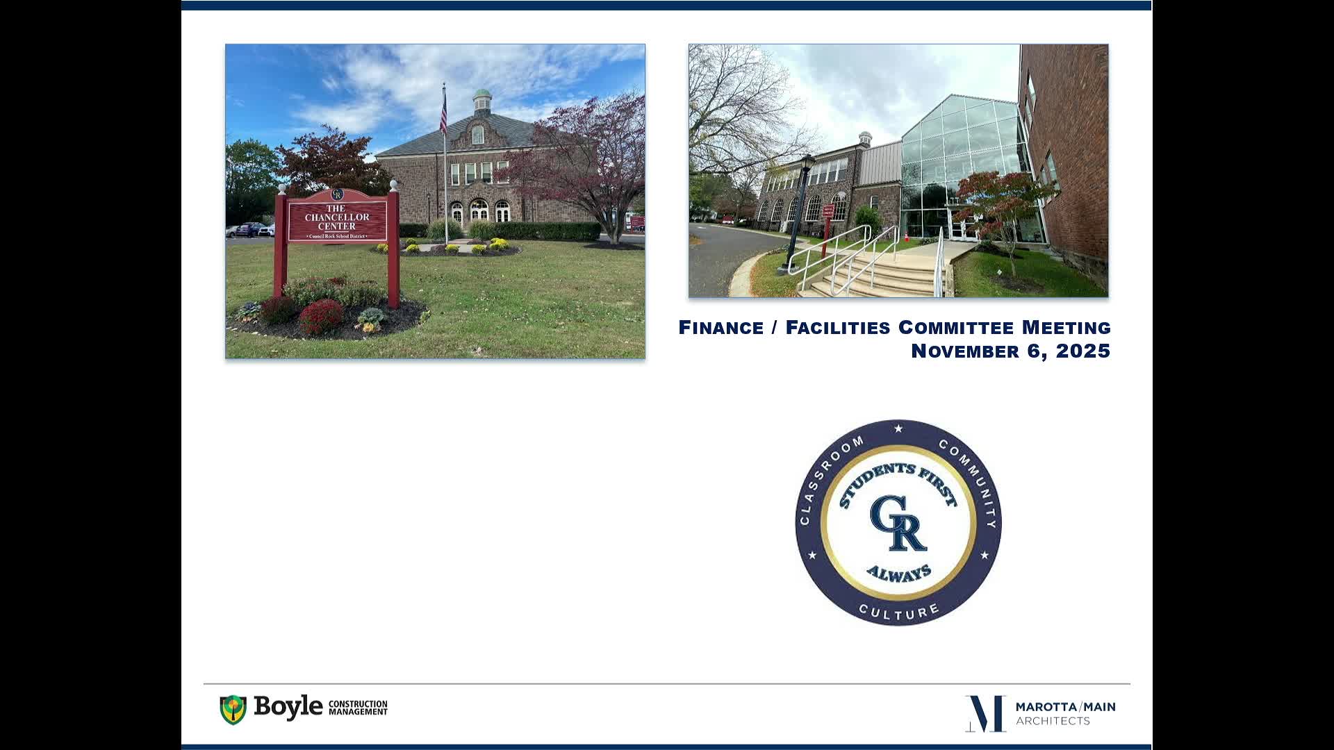 Consultants recommend full renovation of Chancellor Center; board to consider design contracts next week