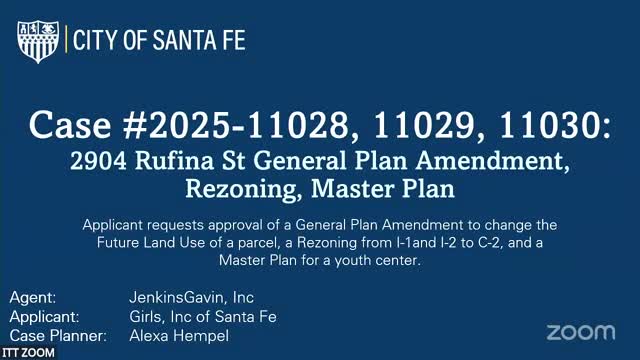 Planning Commission Recommends Approval for Girls Inc. Youth Center on Rufina Street