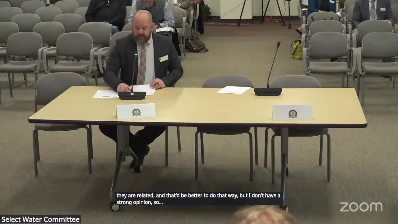 Committee split on adding "forest health" to Water Development projects; motion fails on tie