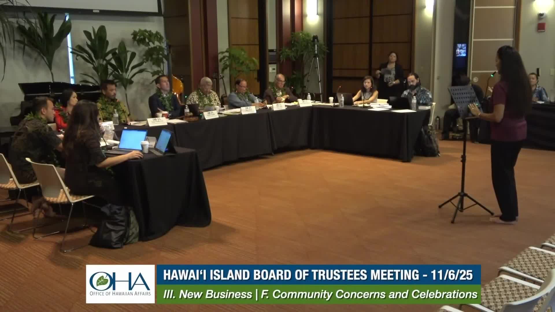 Public commenters call on OHA to oppose military lease renewals, demand cleanup and legal action