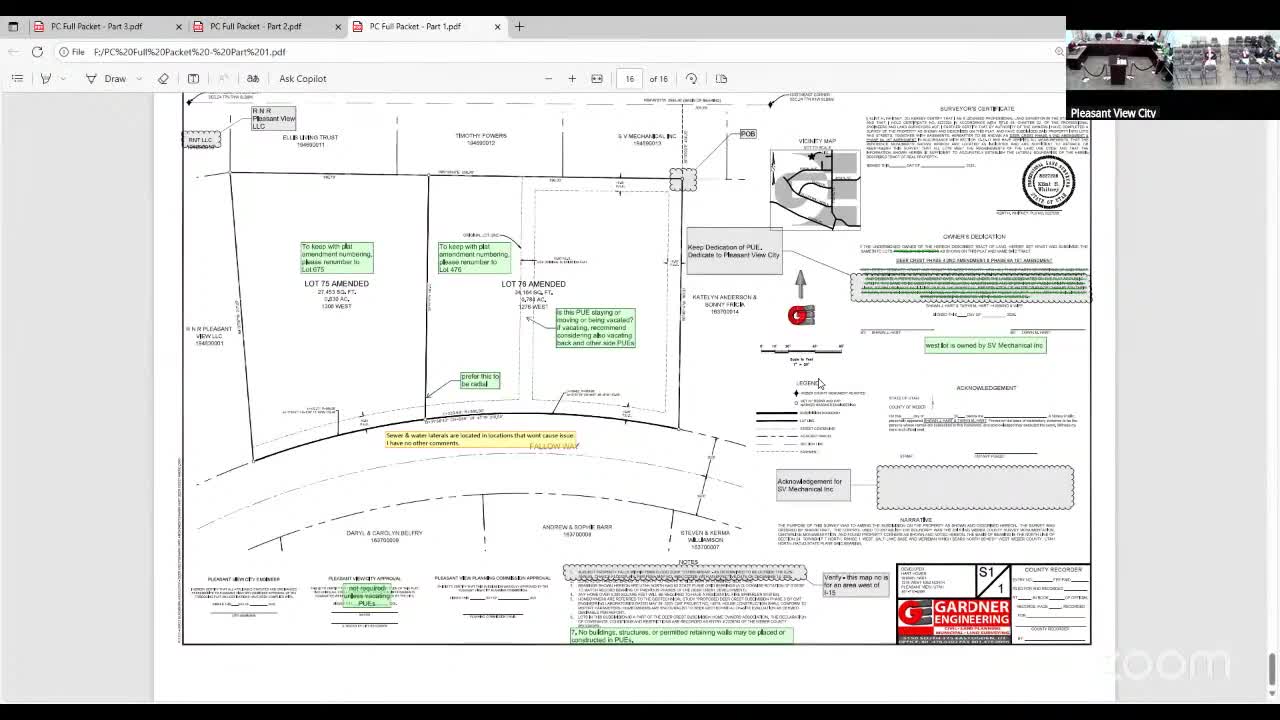 Commission approves site plan for construction company headquarters on Highway 89, contingent on engineering and landscaping conditions