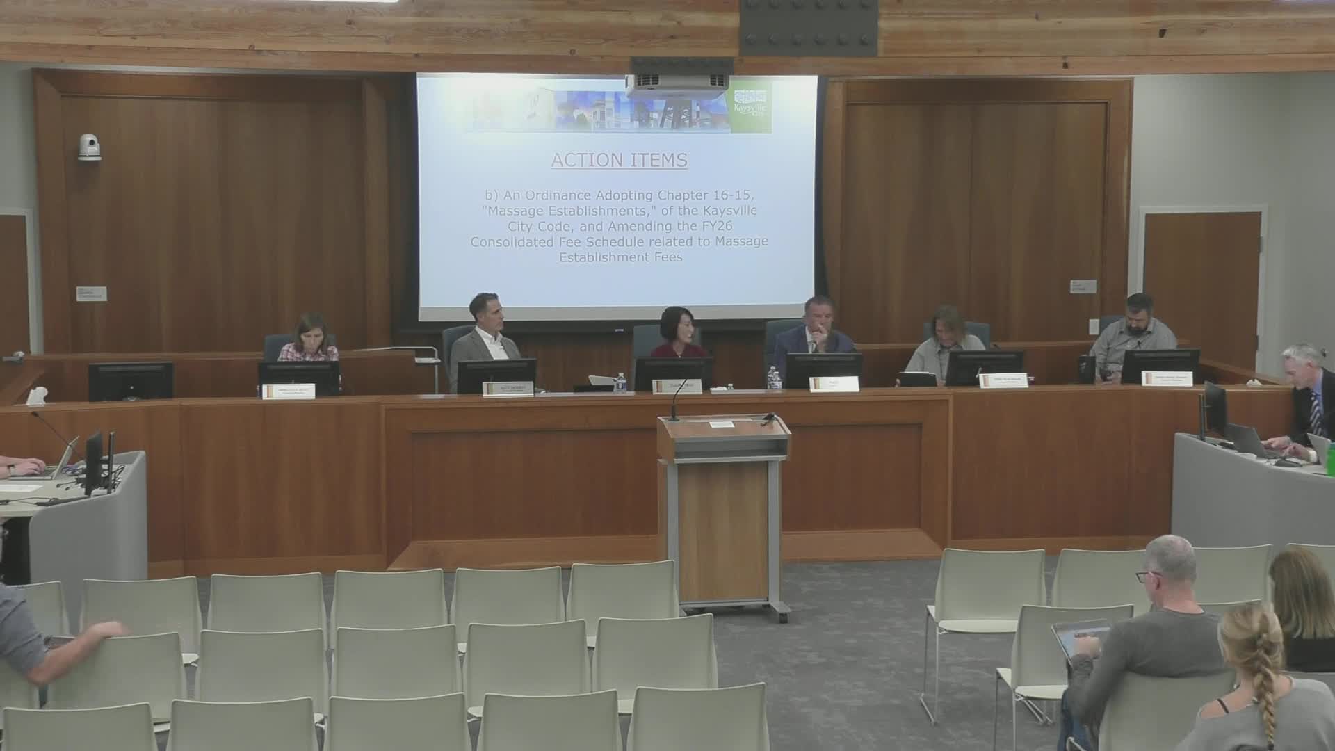 Kaysville adopts ordinance regulating massage establishments