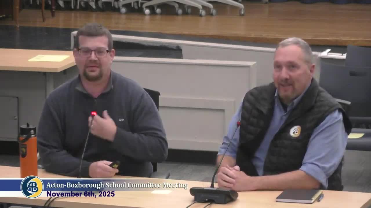 Acton‑Boxborough faces rising facilities backlog; rooftop HVAC project eyed as high priority