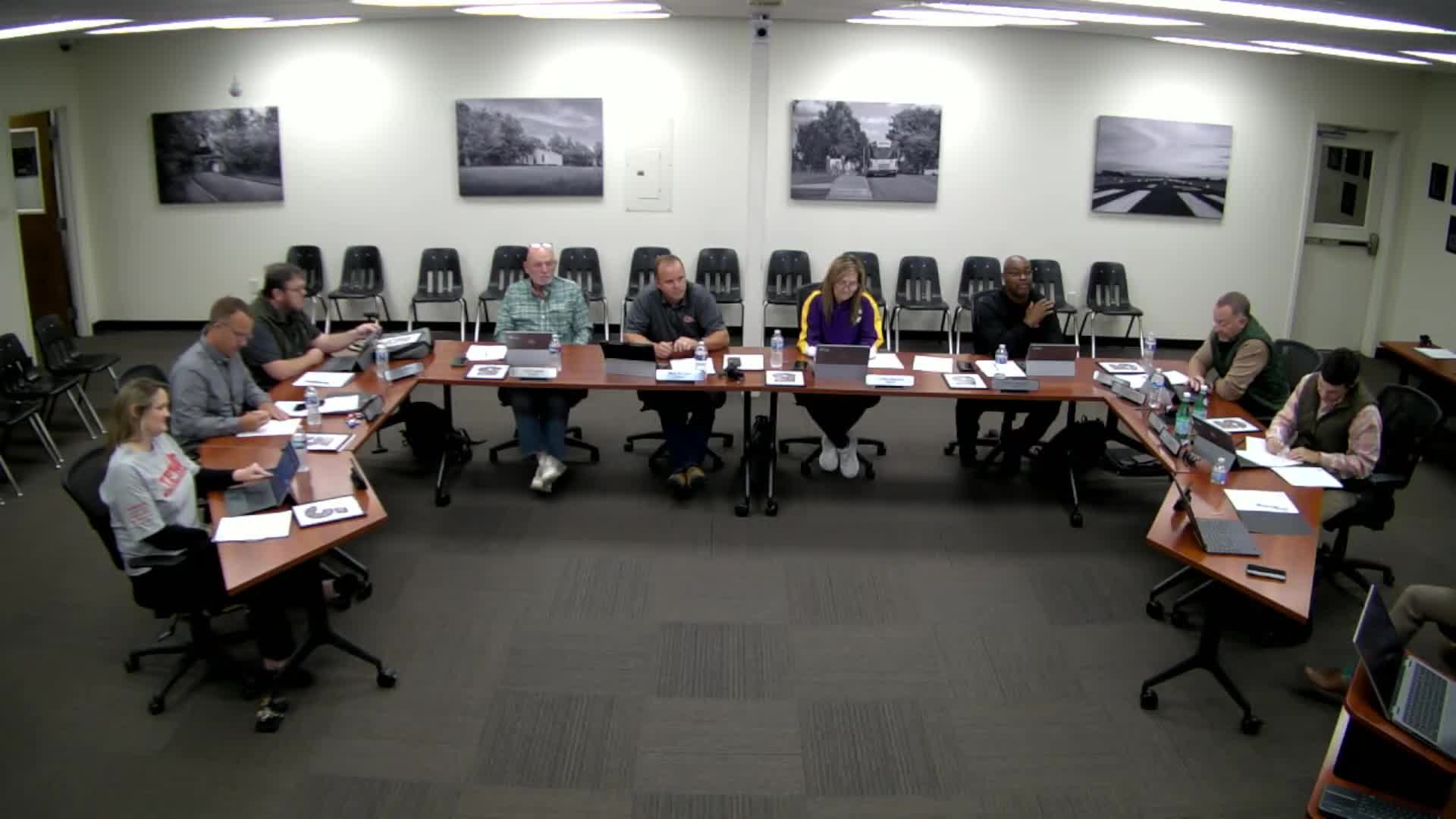 Financial reports for October presented; staff warn of a heavier work session ahead