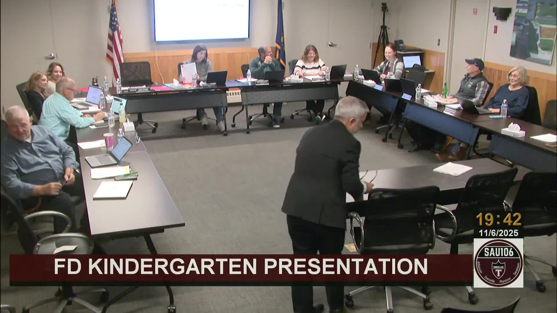 Board hears fiscal case for tuition‑free full‑day kindergarten; staff to return with implementation plan and tax impact
