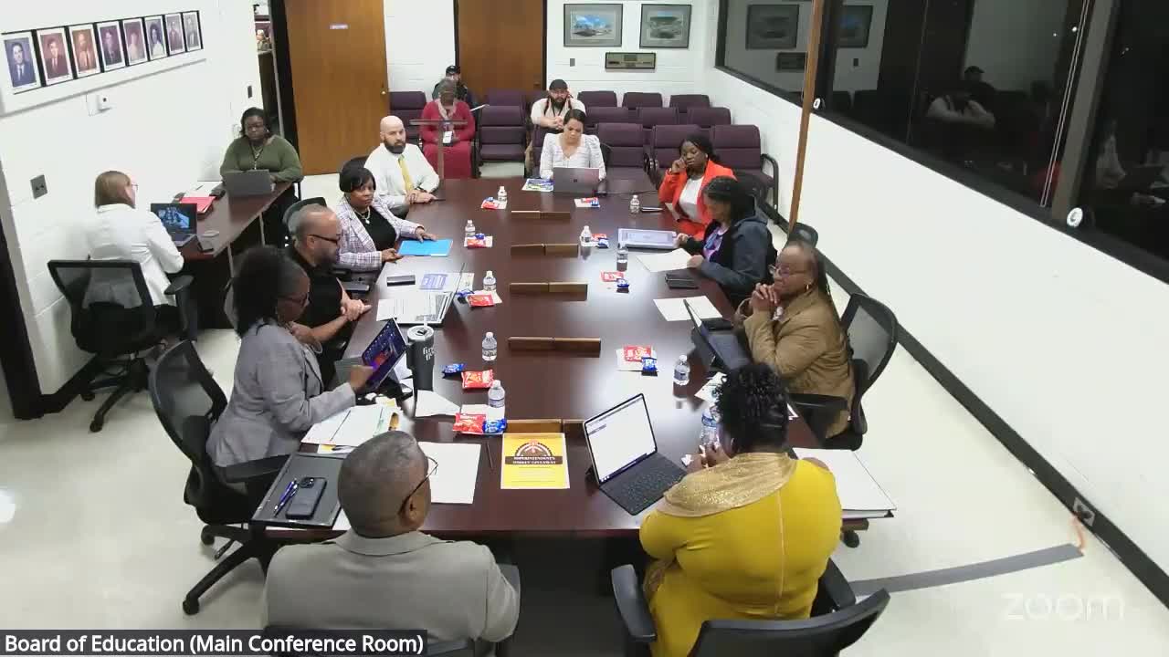 Hoke County Schools approves personnel report, then adjourns