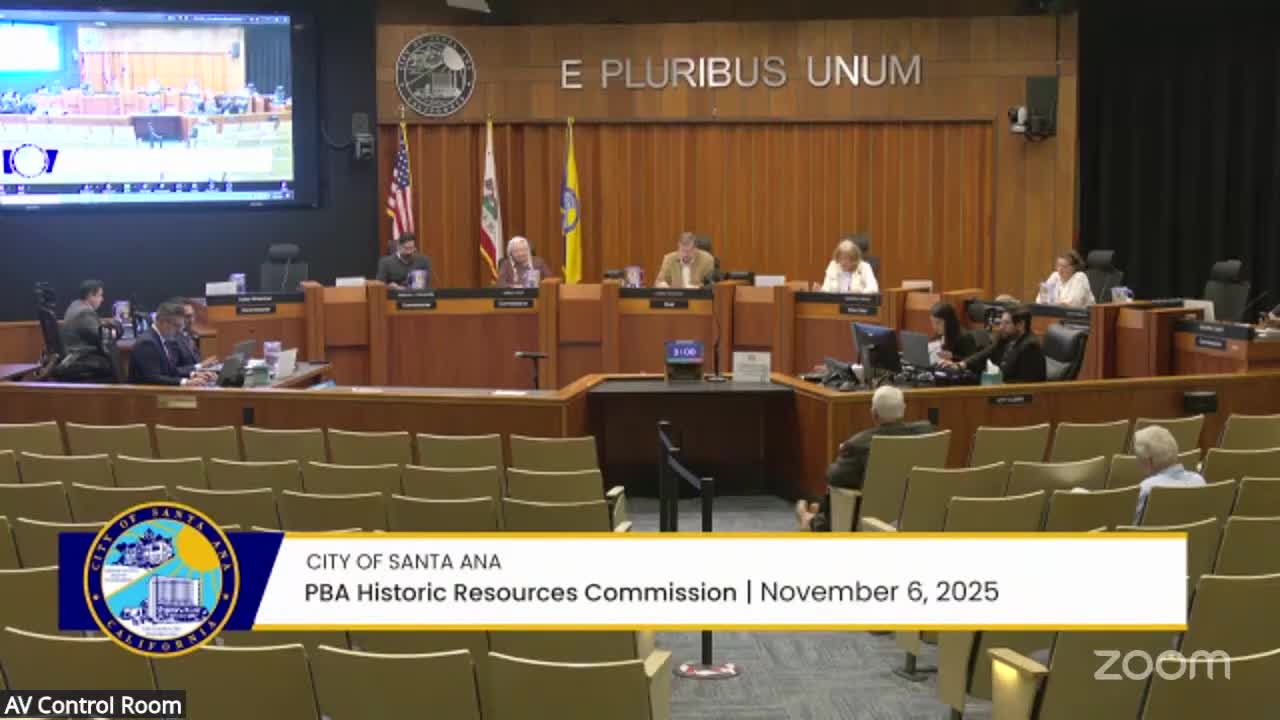 Santa Ana staff outlines Chapter 30 revisions to strengthen review, disclosure and demolition-by-neglect enforcement