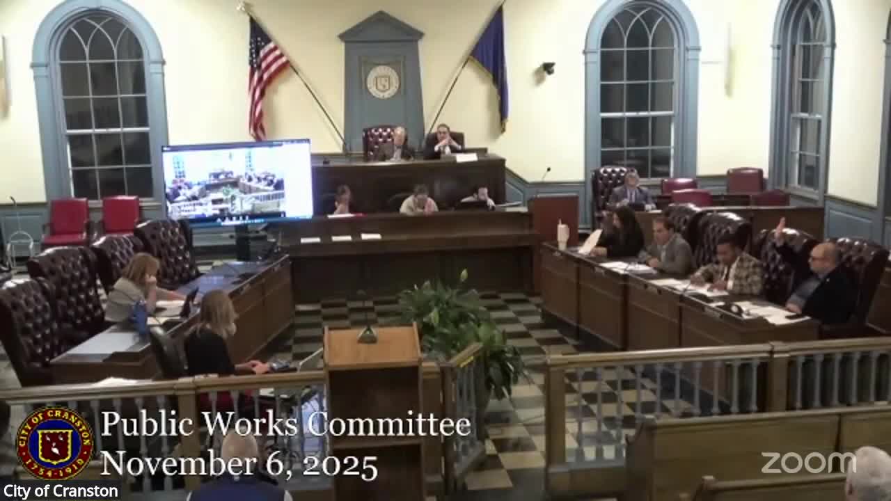 Cranston council debates options for hazardous trees on tax‑delinquent Loneacre Drive parcel