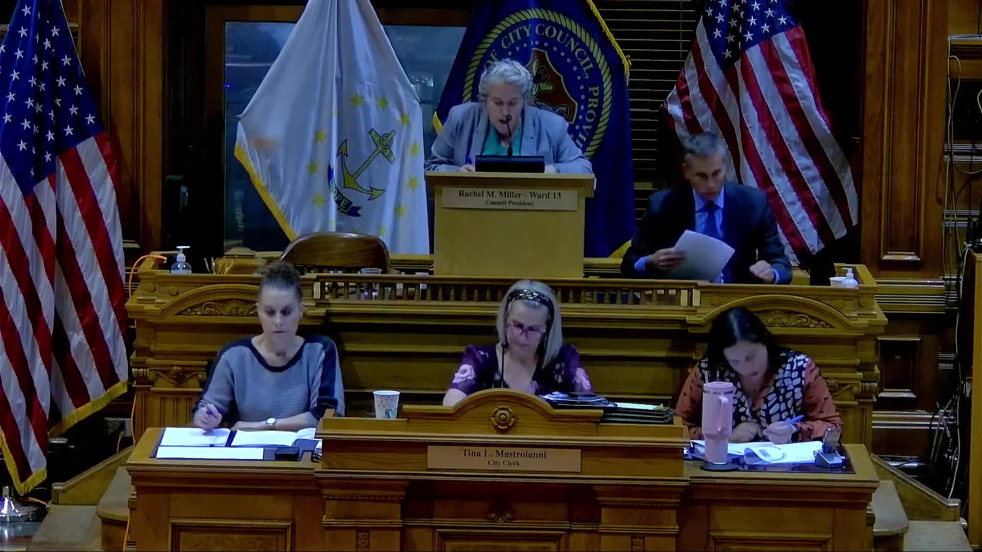 Providence council advances multiple routine items, refers key measures to committees