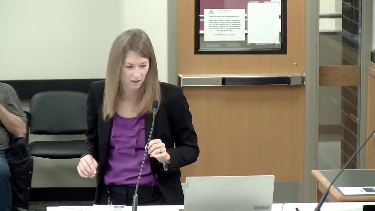 City attorney briefs planning commission on updated open‑meetings law and annual review requirement