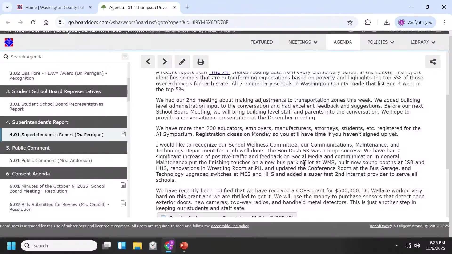 Washington County plans AI symposium, board signals need to refine AI policy and classroom guidance