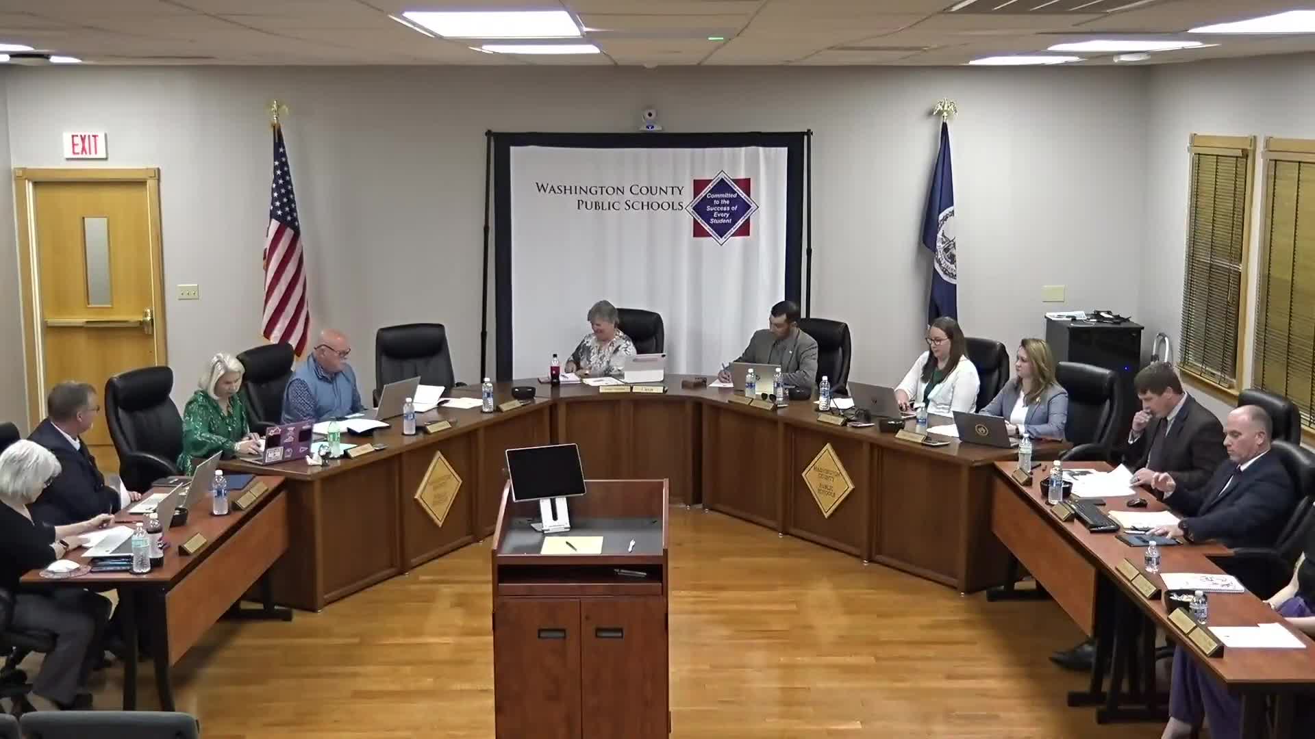 Votes at a glance: Washington County School Board (meeting actions)