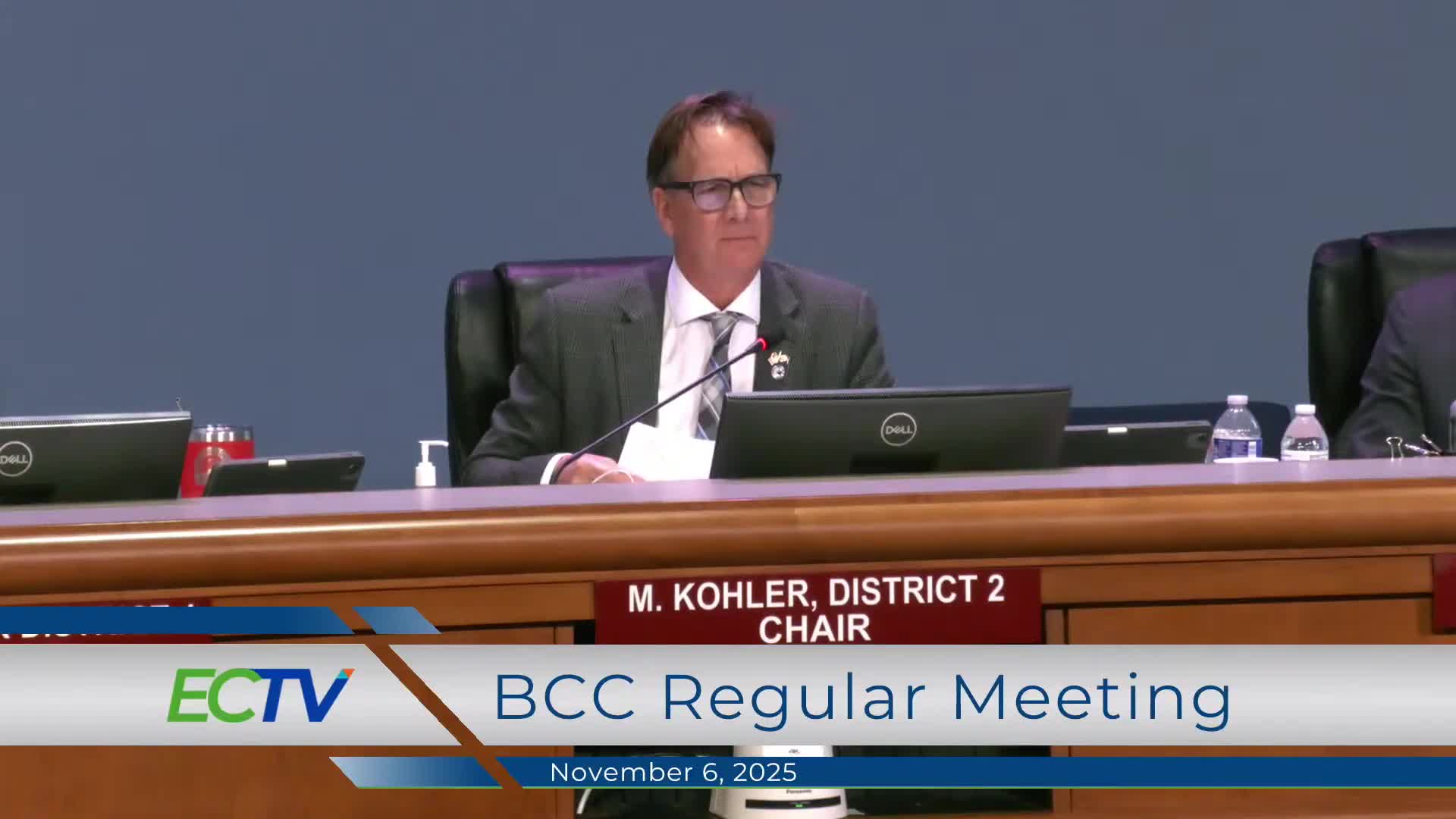 Votes at a glance: Nov. 6 Escambia County Commission meeting