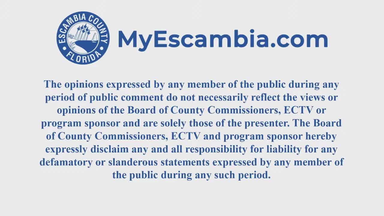 Escambia CRA approves grant and lien items, directs detailed septic‑to‑sewer analysis for Brownsville