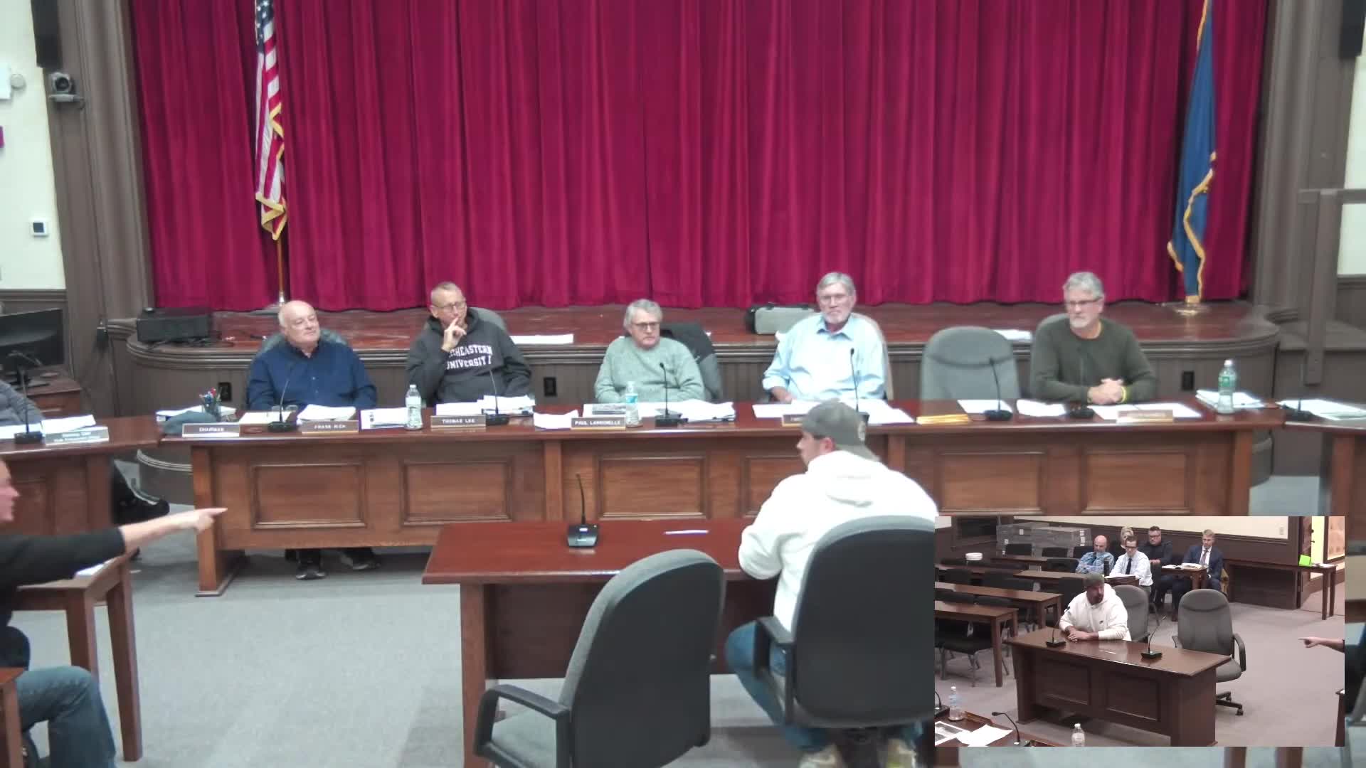 Alton ZBA approves special exception for 24×32 shed on 45‑acre Bear Pond Road lot