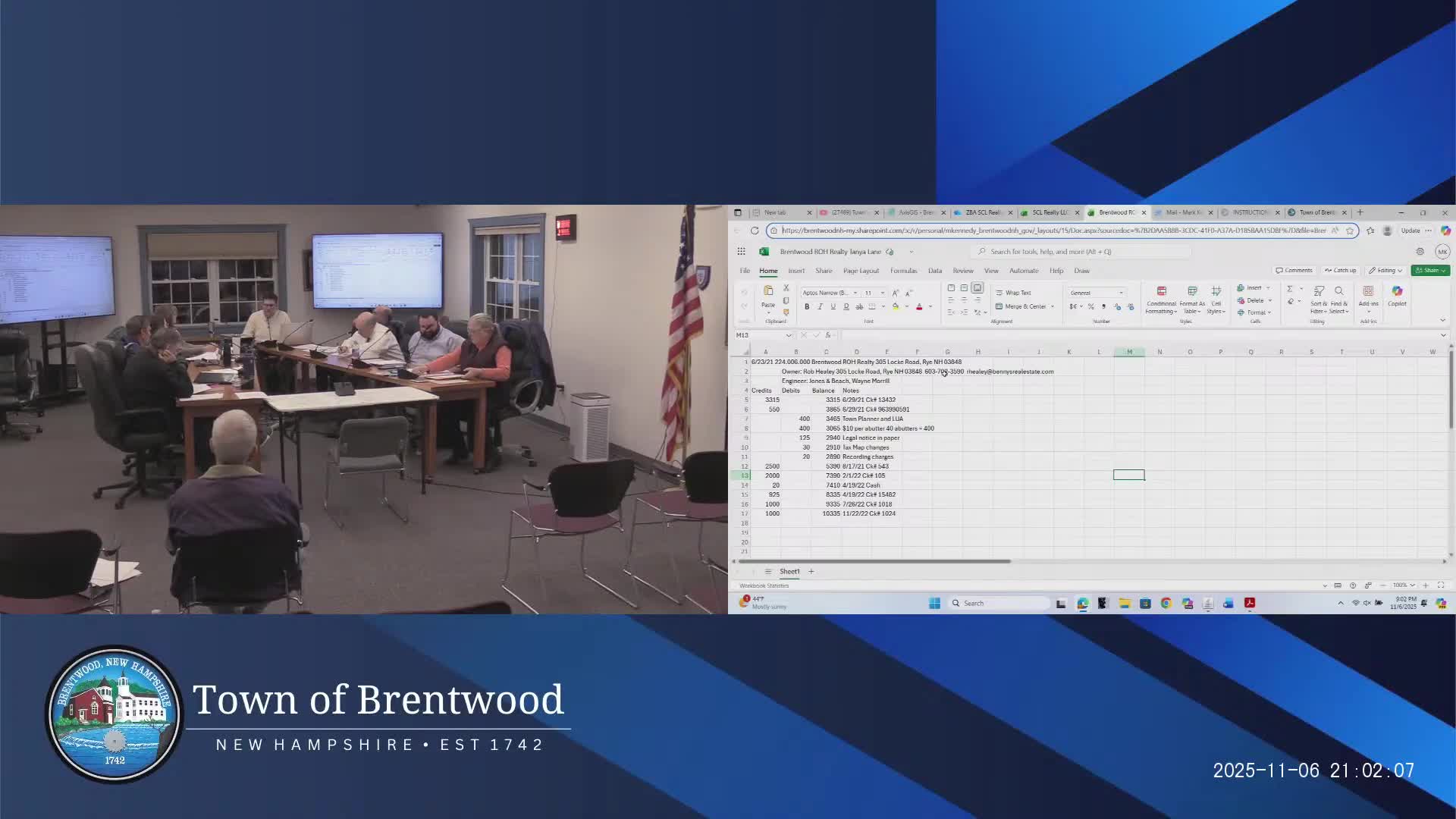 Planning Department begins per-application escrow accounting to track TEC invoices and bonds