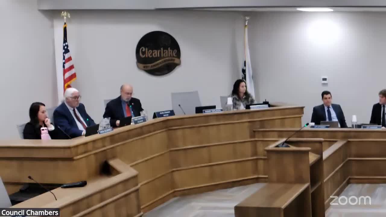 Clearlake approves acceptance of on-call building-maintenance proposals after council questions local preference