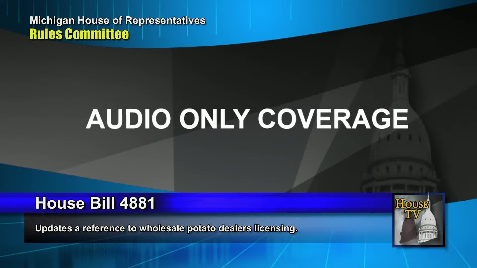 Committee hears bill to remove $100,000 bond requirement for potato wholesalers