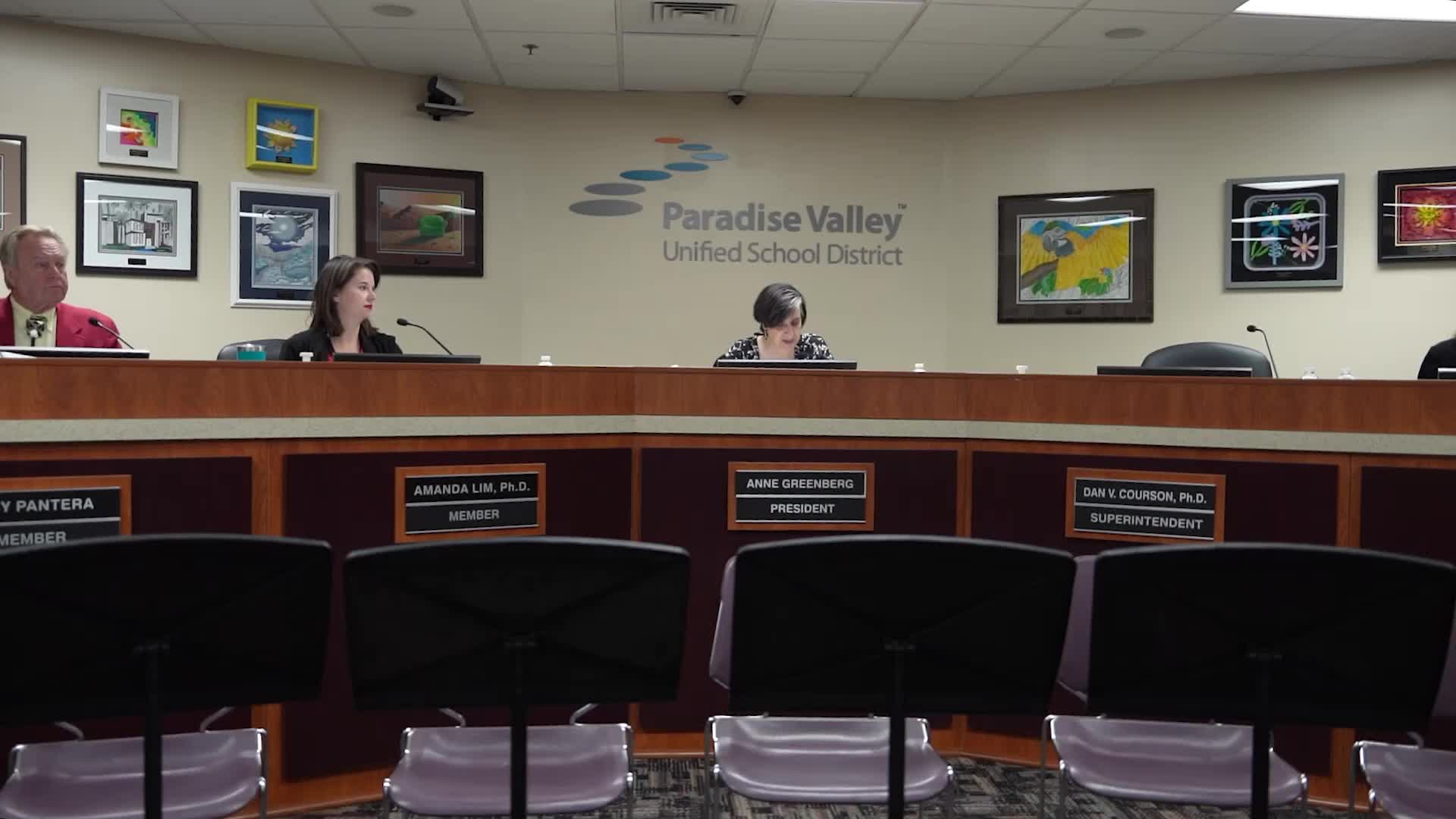 Paradise Valley Unified District board authorizes legal counsel to proceed after executive session