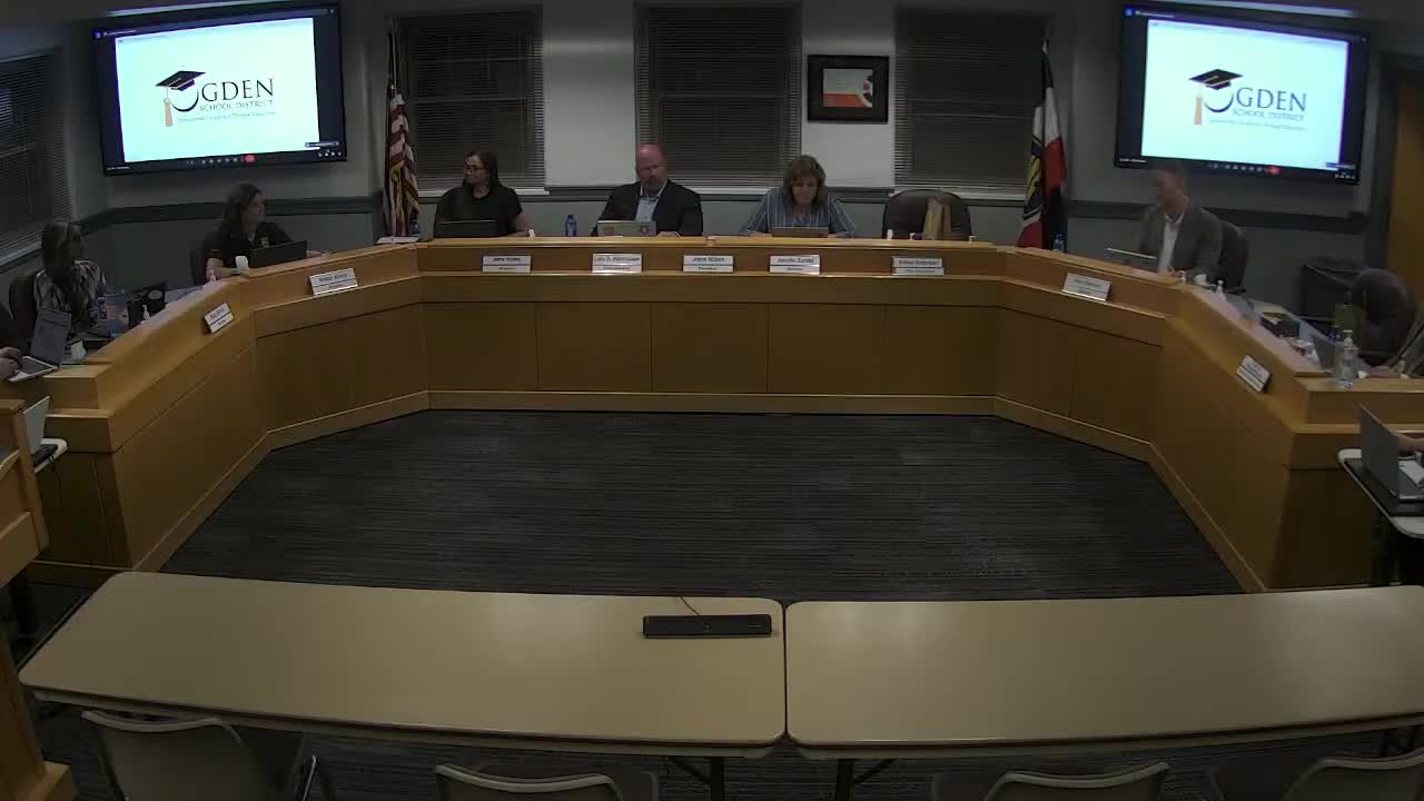 Board moves ROTC presentation earlier in agenda to accommodate guests