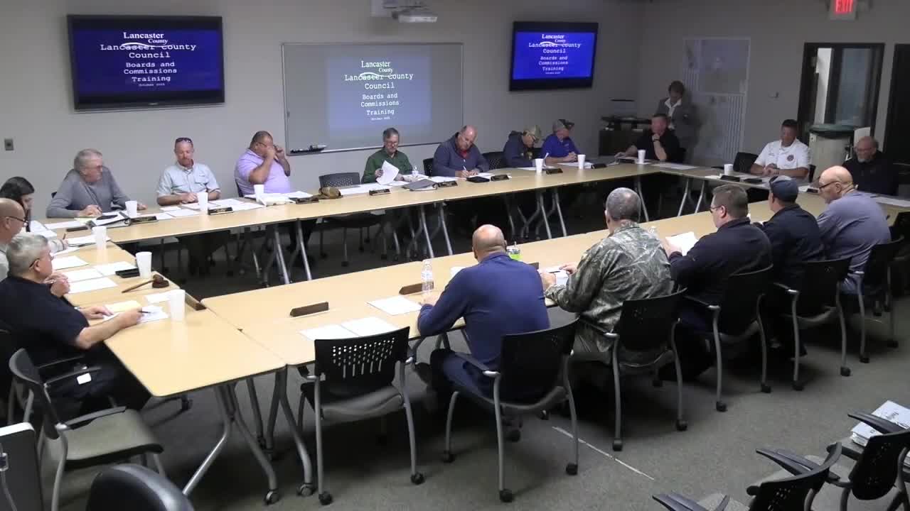 Lancaster County clerk reviews new boards-and-commissions ordinance, FOIA and training requirements