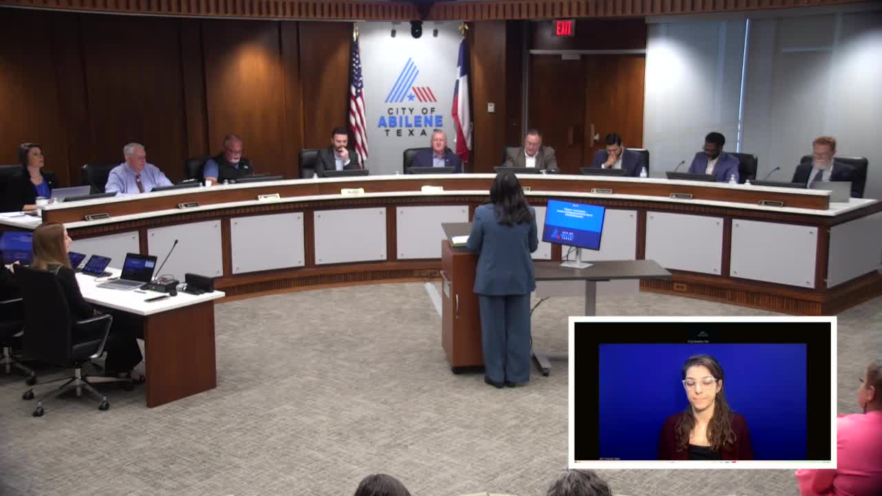 Abilene council authorizes up to $40 million in 2025 refunding bonds to lower interest costs