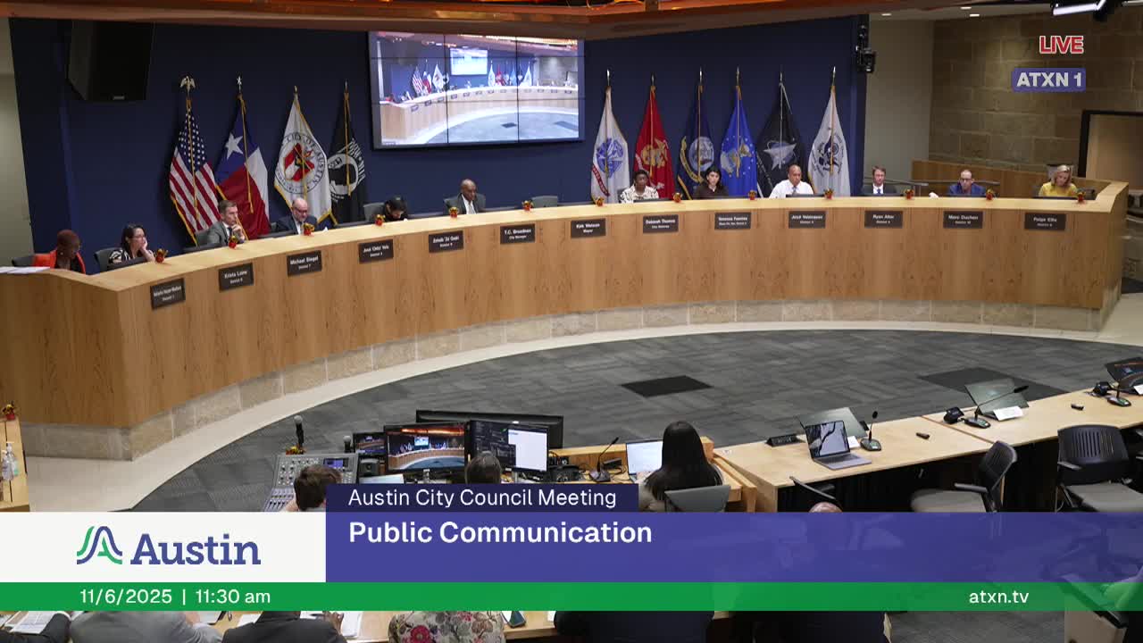 Legacy concessions policy draws sharp division; Zilker operators, watchdogs press council