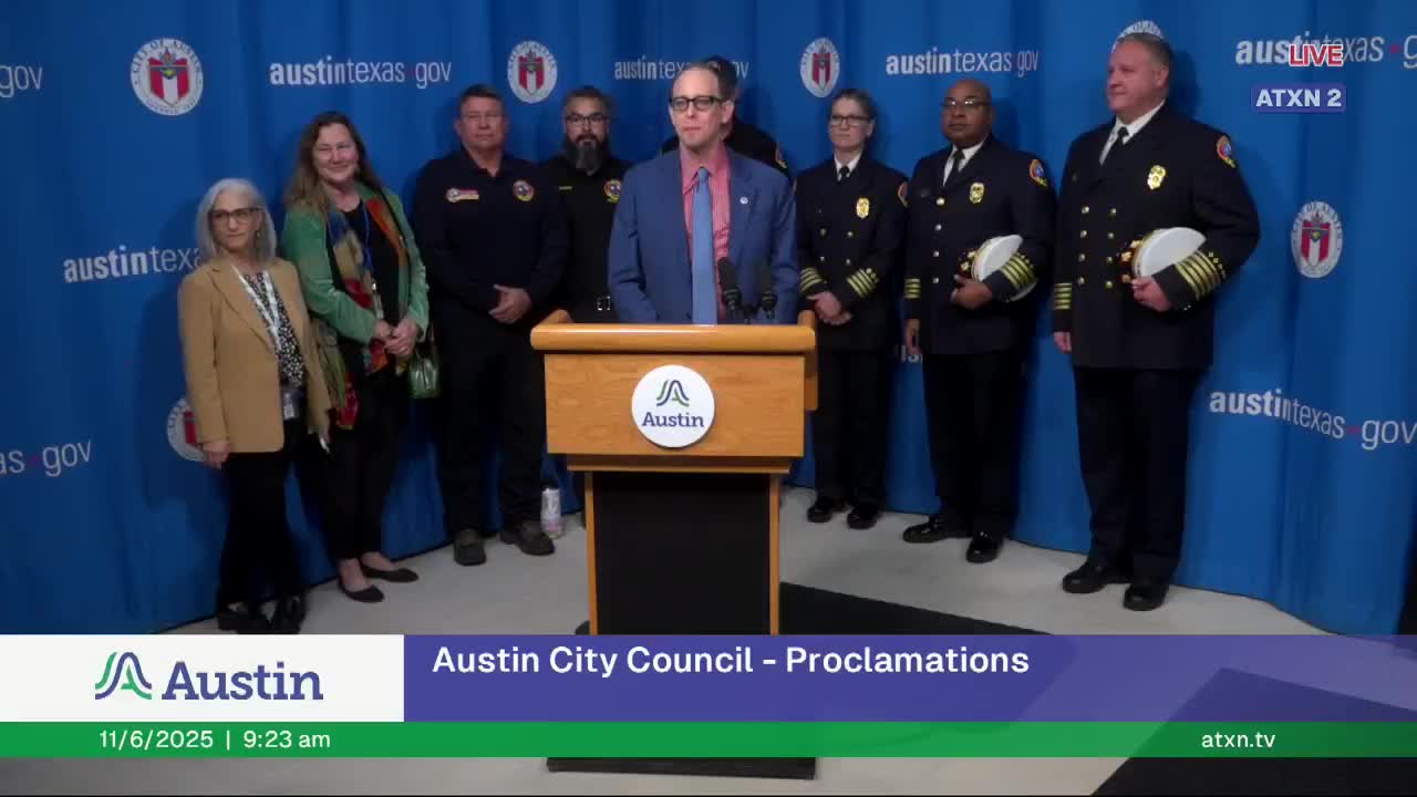 Austin marks Community Wildfire Protection Plan Day; officials describe recent steps on wildfire risk