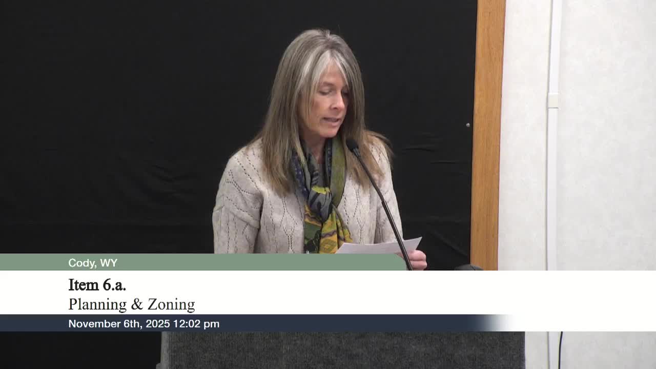 City of Cody revokes conditional use permit for large-scale home occupation at 235 Cooper Lane West