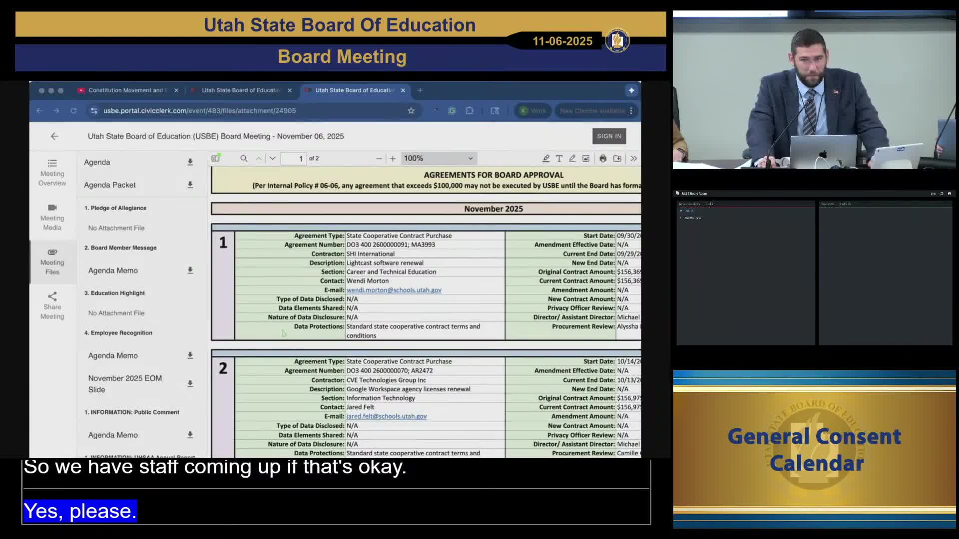 Board approves statewide license for Lightcast labor‑market/CTE analytics