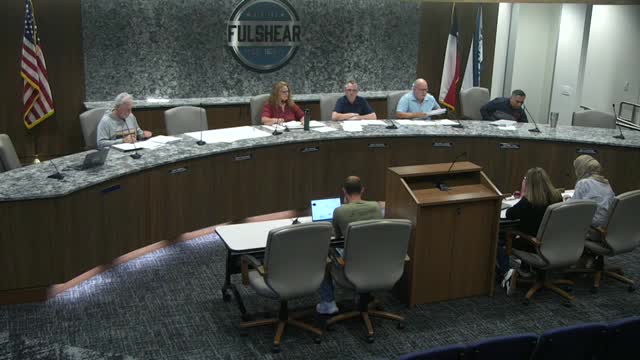 Fulshear planning commission approves Fulshear Lakes Sections 5–7 preliminary plat with floodplain, addressing conditions