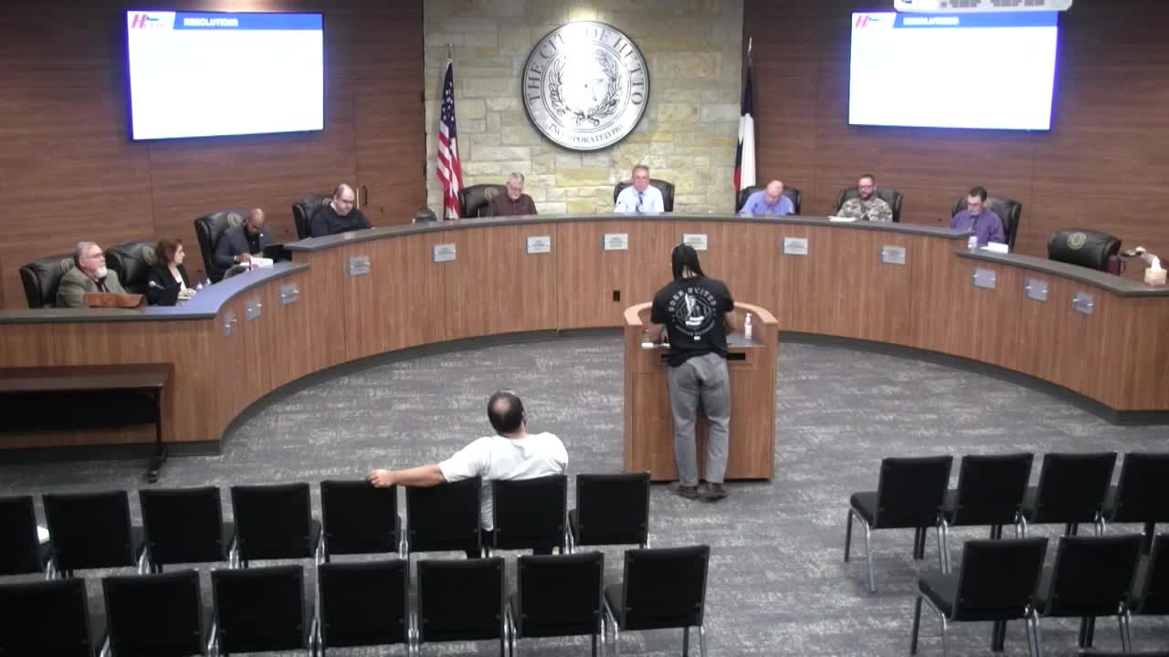 Council debates Hutto ISD bus‑barn site; motion to approve location withdrawn after discussion