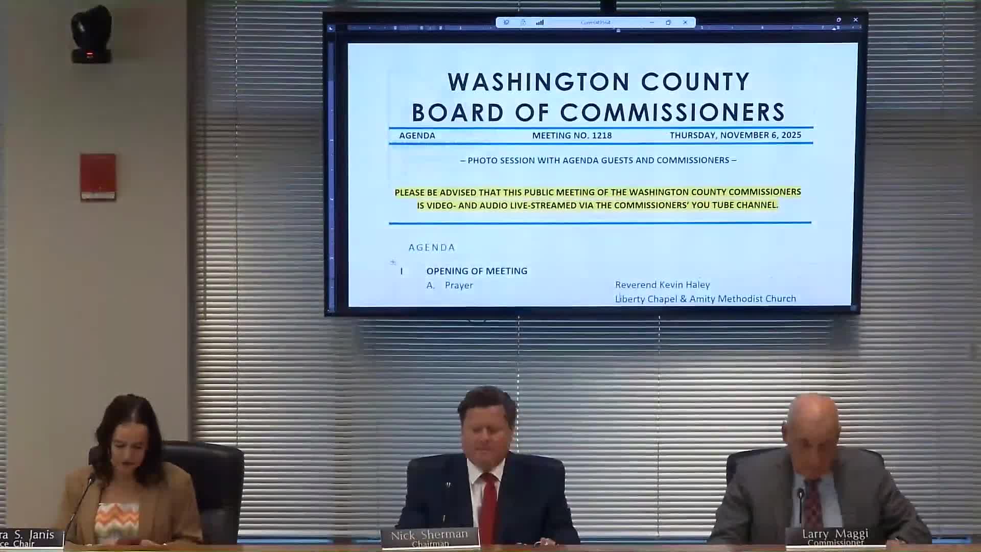 Washington County proclaims November 2025 Hunger and Homelessness Awareness Month; task force outlines events