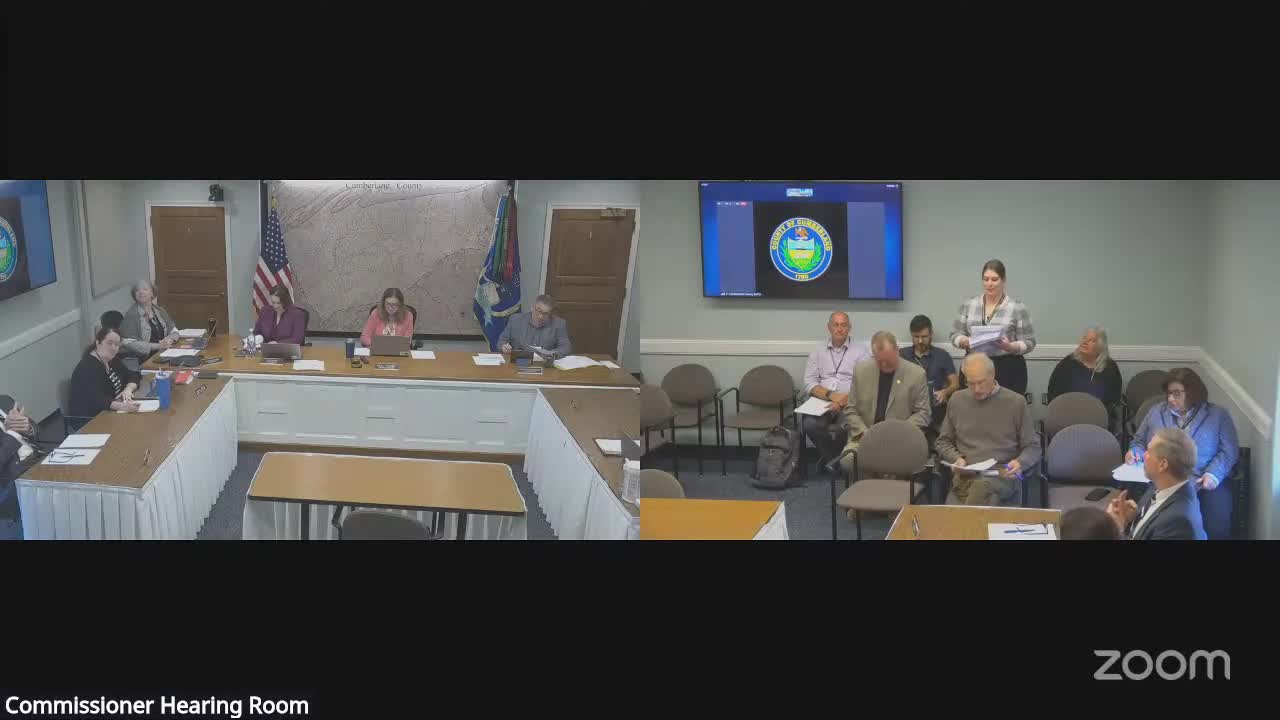 Cumberland County commissioners table 2026 budget after heated debate; ask for written savings plan