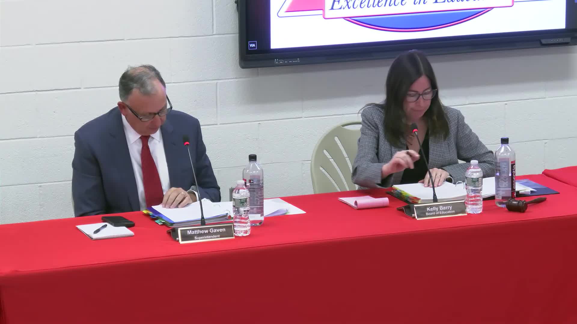 Board hears public-hearing update on district safety plan after new AED-accessibility law