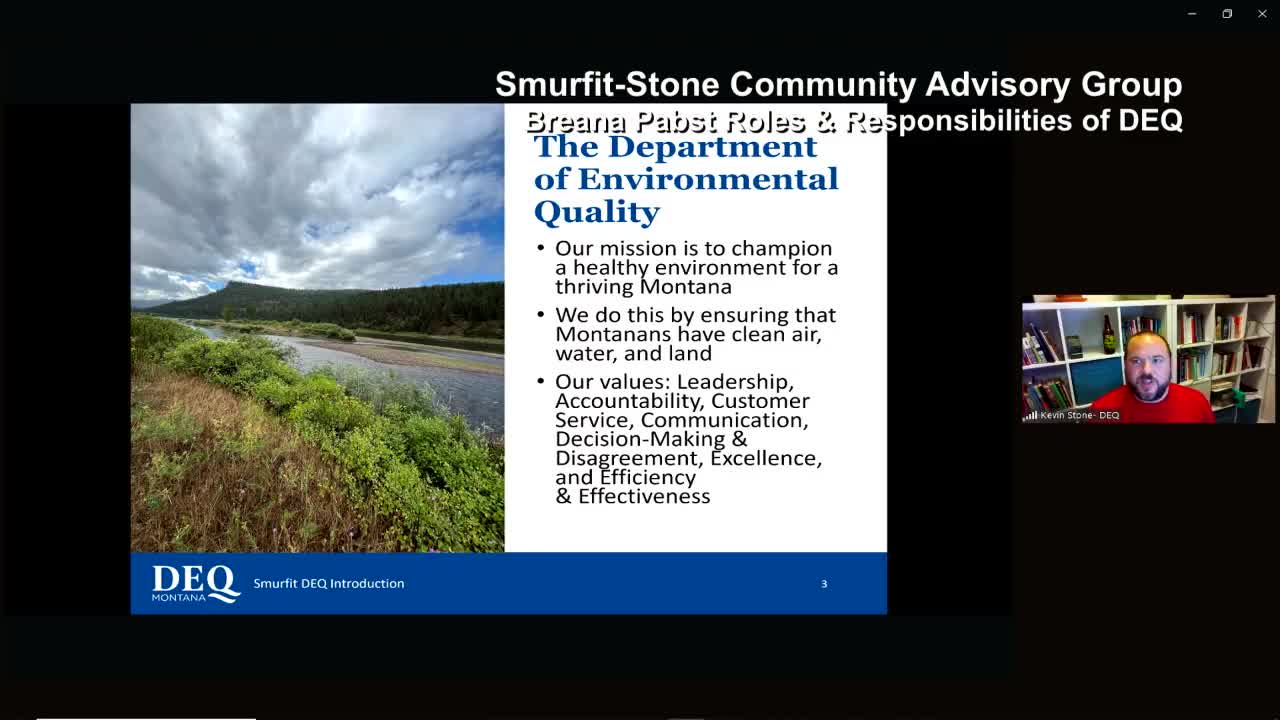 DEQ outlines role and schedule for Smurfit Stone cleanup; remedial investigation to cover 2014'2024
