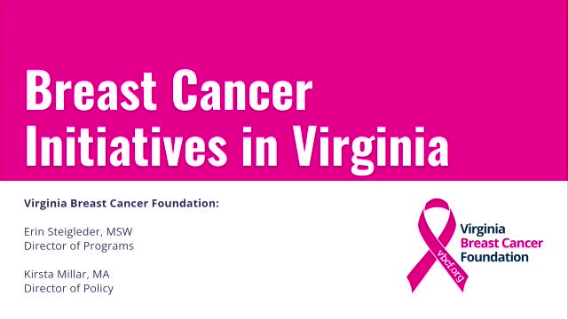 Breast cancer advocates describe patient barriers and new no-cost diagnostic imaging law; urge state funding and workforce investments