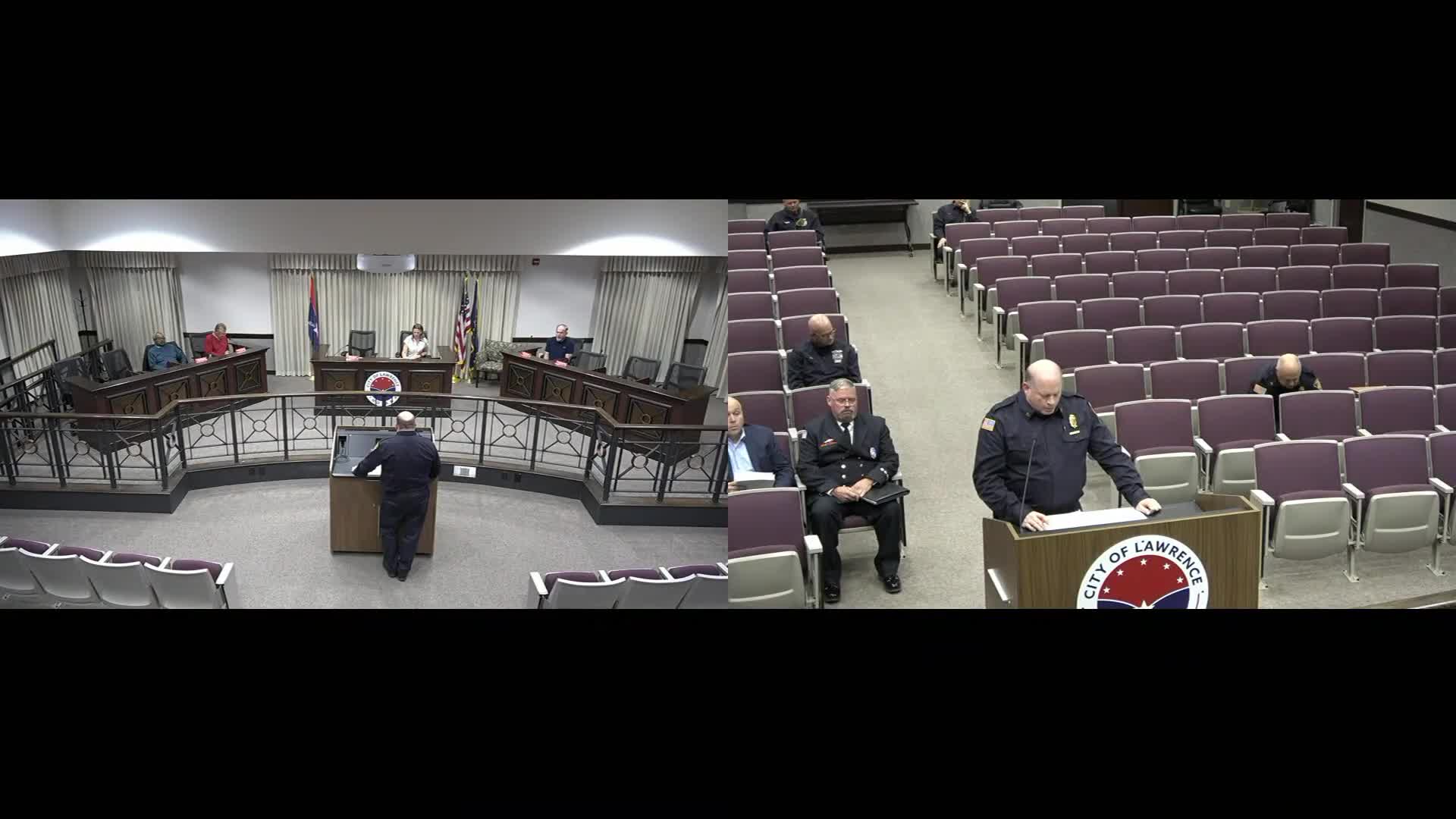 Commission trims disciplinary points after Lawrence Fire EVOC collision; written reprimand remains