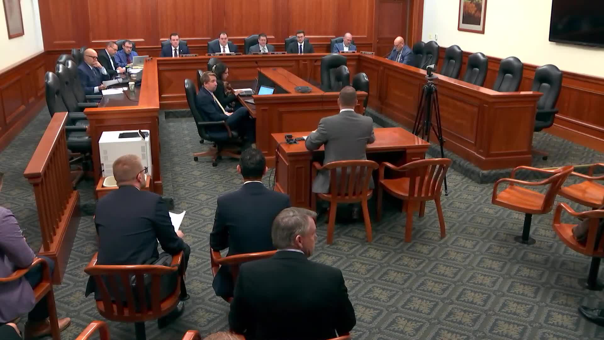 Committee hears competing views on bills to permit industrial crypto mining and allow a state crypto reserve